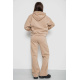 Спортивный костюм женский на флисе, цвет светло-бежевый, 241R2001-2