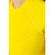 Футболка женская для спорта, цвет желтый, 117R134