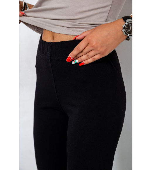 Велотреки однотонные, цвет черный, 102R5234