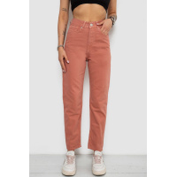 Джинсы женские Mom's, цвет пудровый, 182R1646