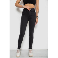 Джинсы женские Skinny, цвет черный, 182R4296