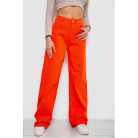Джинсы женские, цвет оранжевый, 250R1119