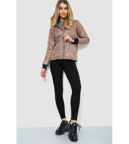 Куртка женская демисезонная, цвет мокко, 244R1505