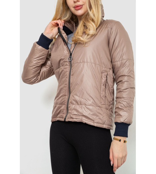 Куртка женская демисезонная, цвет мокко, 244R1505