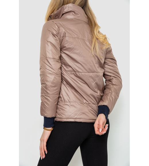 Куртка женская демисезонная, цвет мокко, 244R1505