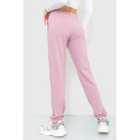 Спортивные штаны женские двухнитка, цвет пудровый, 226R030