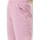 Спортивні штани жіночі двонитка, колір пудровий, 226R030