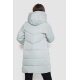 Пуховик подовжений жіночий, колір світло-оливковий, 243R335