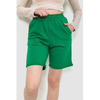 Шорты женские, цвет зеленый, 102R7721