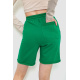 Шорты женские, цвет зеленый, 102R7721