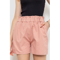Шорты женские классические, цвет пудровый, 214R828