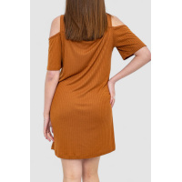 Плаття, колір коричневий, 244R269