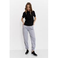 Спортивні штани жіночі, колір світло-сірий, 206R001