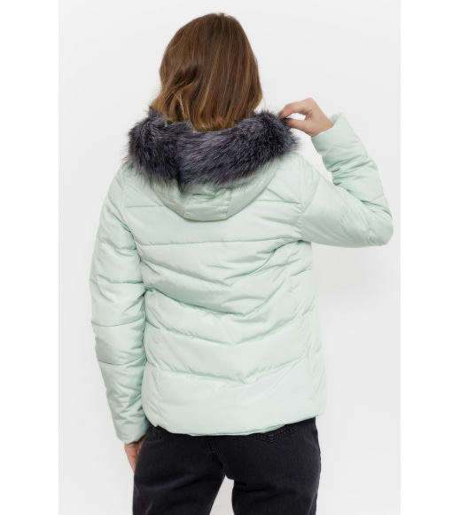 Куртка женская демисезонная, цвет фисташковый, 167R2227