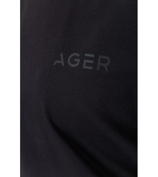 Футболка жіноча Ager, колір чорний, 223R021