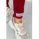 Спортивні штани жіночі демісезонні, колір бордовий, 226R025