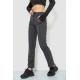 Спорт штаны женские, цвет темно-серый, 244R514