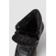Кроссовки женские зимние на меху, цвет черный, 248RQT12