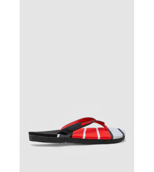 Вьетнамки женские, цвет красно-черный, 243R2002L-91