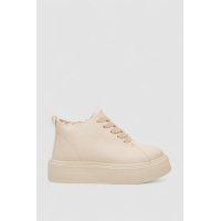 Кроссовки женские демисезонные, цвет бежевый, 243R2023-28