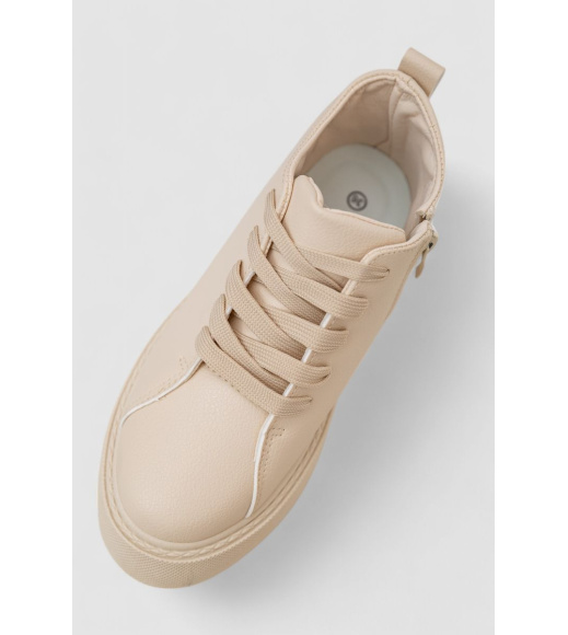 Кроссовки женские демисезонные, цвет бежевый, 243R2023-28