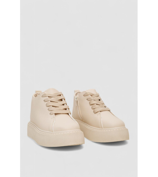 Кроссовки женские демисезонные, цвет бежевый, 243R2023-28