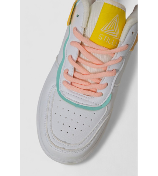 Кеди женские, цвет белый, 248RH178