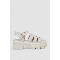 Босоножки женские, цвет белый, 243R9206