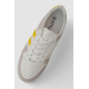 Кеды женские, цвет бело-желтый, 248R147