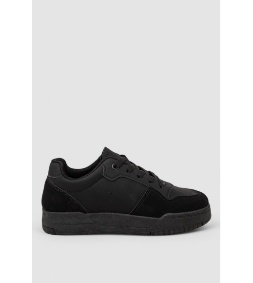 Кеды женские, цвет черный, 248RAD130-1R