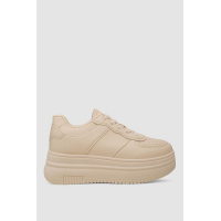 Кроссовки женские демисезонные, цвет бежевый, 248RBL23