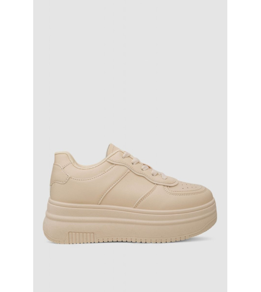 Кроссовки женские демисезонные, цвет бежевый, 248RBL23