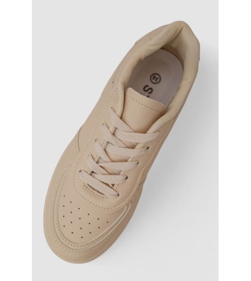 Кроссовки женские демисезонные, цвет бежевый, 248RBL23