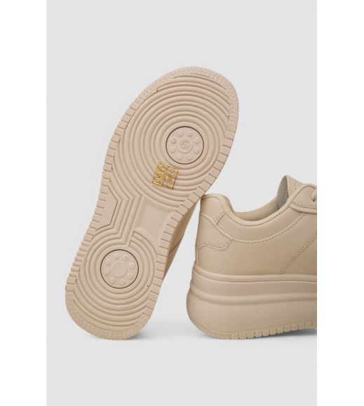 Кроссовки женские демисезонные, цвет бежевый, 248RBL23