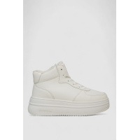 Кроссовки женские зимние на меху, цвет белый, 248RAM019