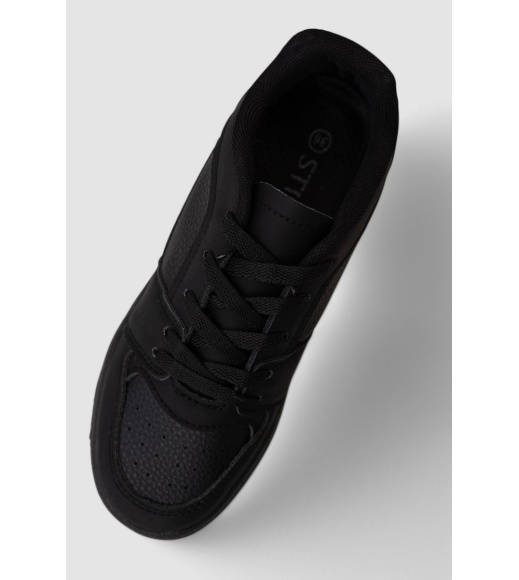 Кеди женские, цвет черный, 248RAD110