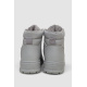 Кроссовки женские зимние на меху, цвет серый, 248RMB03