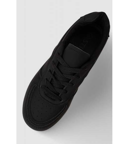 Кеды женские, цвет черный, 248RAD70