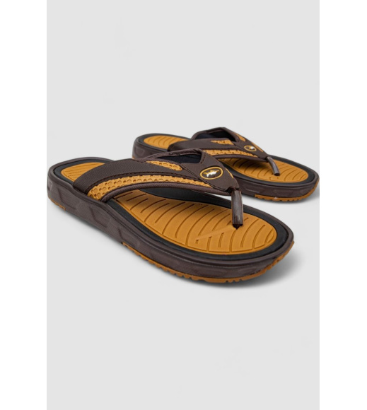 Вьетнамки женские, цвет кофейно-коричневый, 243R9135a-6