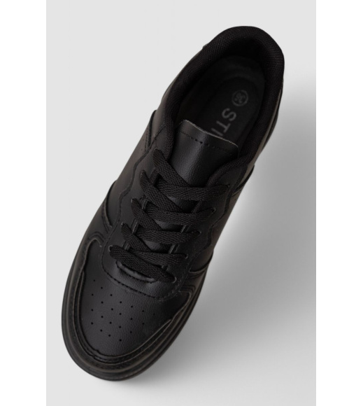 Кроссовки женские, цвет черный, 248RBB19