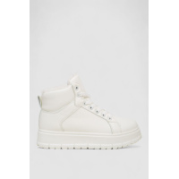 Кроссовки женские зимние на меху, цвет белый, 248RMB13