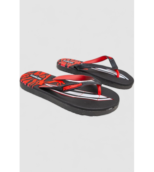 Вьетнамки женские, цвет черно-красный, 243R2002L-21