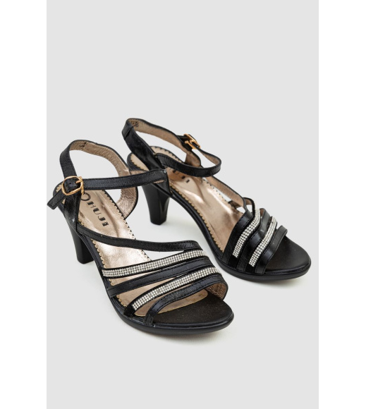 Боссоножки женские, цвет черный, 182RA166