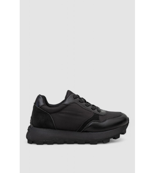 Кроссовки женские демисезонные, цвет черный, 248R214