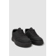 Кеды женские однотонные, цвет черный, 248RAD20
