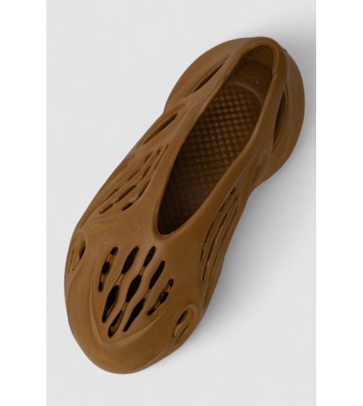 Кроксы женские с закрытым задником, цвет коричневый, 248RCX302