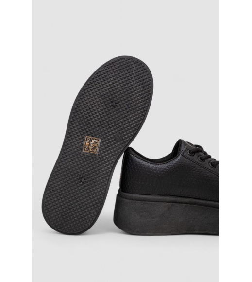 Кроссовки женские демисезонные, цвет черный, 243R2024-10