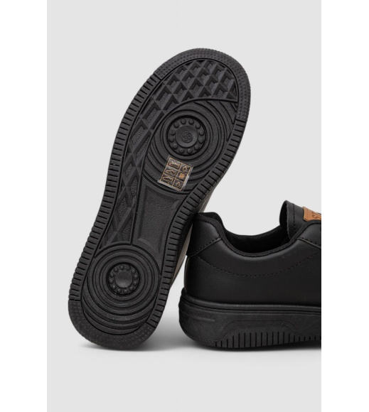 Кеды женские, цвет черный, 248R100