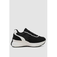 Кроссовки женские, цвет черно-белый, 248RXM110