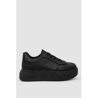 Кеды женские, цвет черный, 248RK11